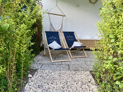 Liegestühle zum Relaxen