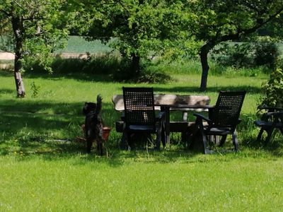 Sitzgelegenheit im Garten