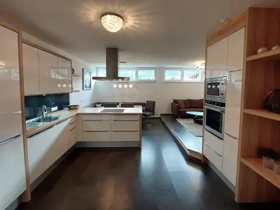 Ferienwohnung Haag_Wohnküche_Ansicht 1