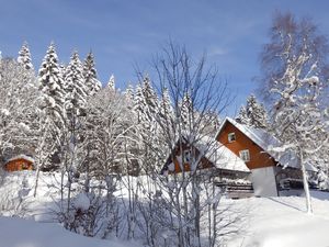 Haus im Winter