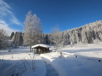 Gästehaus Seewald - Garten Winter