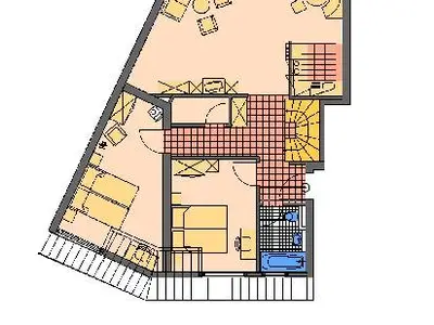Ferienwohnung Typ D Grundriss