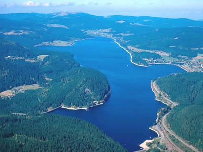 Schluchsee- Luftaufnahme