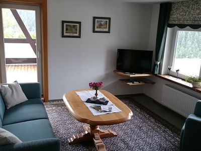 Ferienwohnungen Otto, Wohnung Nesselbachtal Wohnzimmer - Nordenau Sauerland