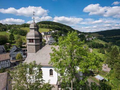 Ferienwohnung Zur Basemicke - Familie Schütte - Ausblick von der Burgruine Rappelstein