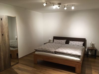 Schlafzimmer Ferienwohnung "Zur alten Mühle"