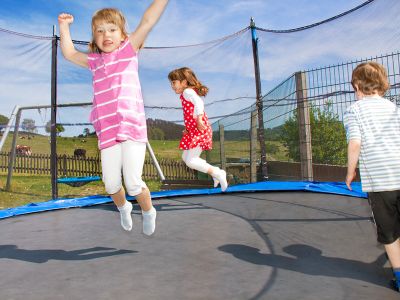 Spielplatz am Haus