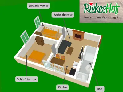Riekeshof Westernbödefeld - Wohnung 3
