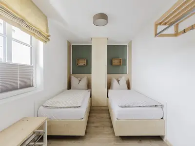 Ferienwohnung Schlafzimmer Erdgeschoss