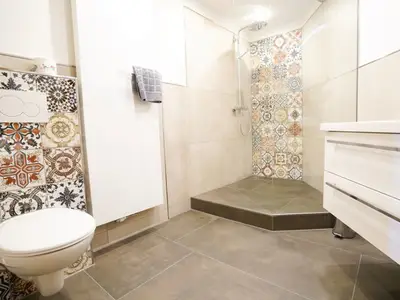 Badezimmer Wohnung Huhn