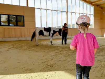 Reitunterricht auf dem Biobauernhof Köhne