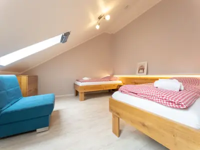 Schlafzimmer 3 Jagdwohnung