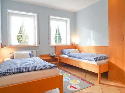Schlafzimmer 2 Wohnung Schweinchen
