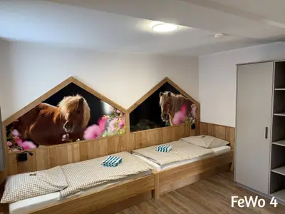 Wohnung 4-Typ E Kinderzimmer