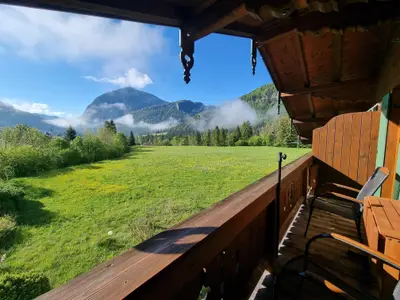 Ausblick vom Balkon