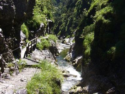 Ausflugsziel Weißbachschlucht