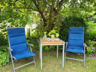 Sitzecke im Garten