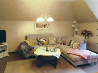 Wohnzimmer mit TV