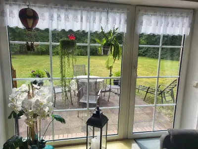 Blick auf die Terrasse