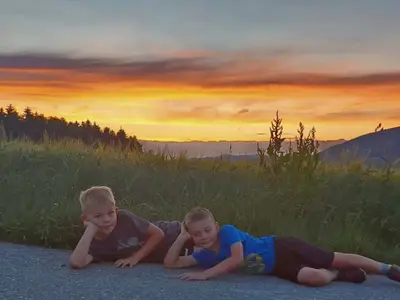 Ederhof Abendstimmung