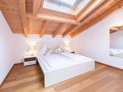 Schlafzimmer mit Doppelbett Fewo Steinernes Meer