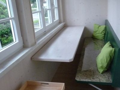 Überdachter Balkon