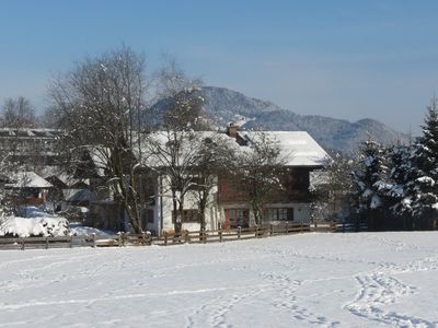 Unser Haus im Winter