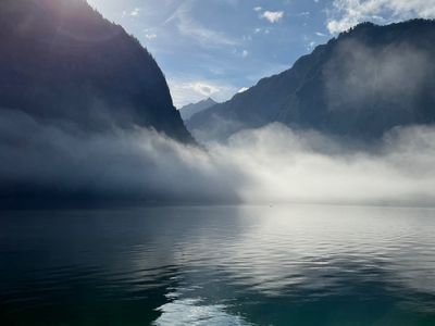 Königssee im Nebel