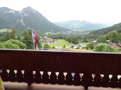 Blick vom Balkon