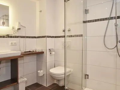 Fewo 4 Grünstein Bad Schlafzimmer 2