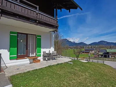 Fewo 6 Hoher Göll Terrasse mit Weitblick