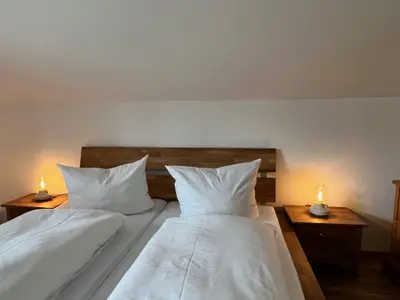 Das Schlafzimmer 3 mit Doppelbett