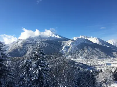 Watzmannblick im Winter