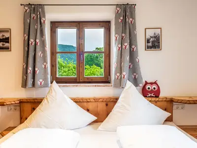 Schlafzimmer Ferienwohnung Kehlstein