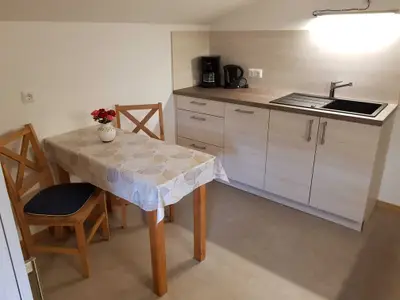 Küche mit Essecke Fewo Watzmann