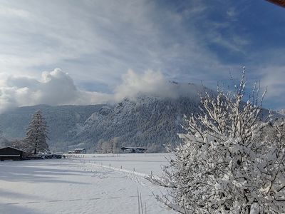 Winterstimmung vom Balkon