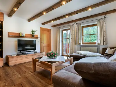 Wohnzimmer Fewo Grünstein