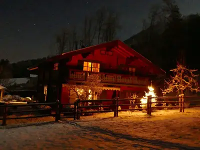 Hausansicht Winter