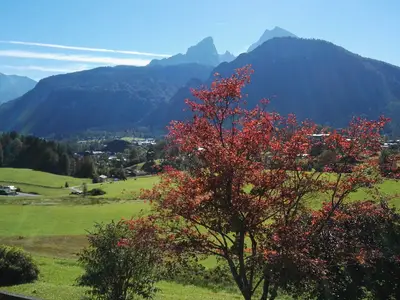 Aussicht vom Balkon
