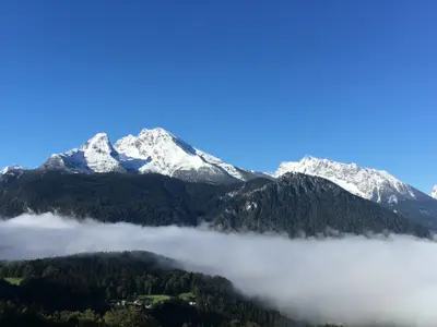 Aussicht auf den Watzmann