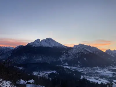 Abendstimmung Winter