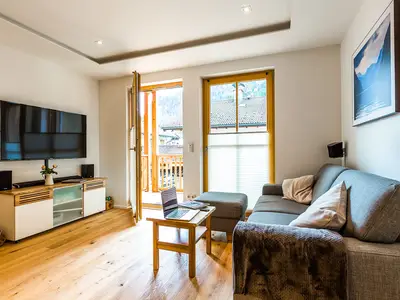 Wohnbereich mit TV design fewo