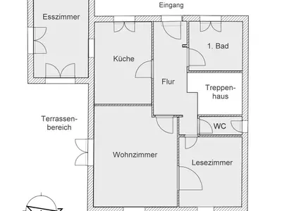 Grundriss Erdgeschoss