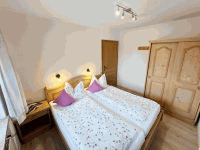 Schlafzimmer Ferienwohnung Kehlstein