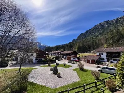 Blick vom Balkon