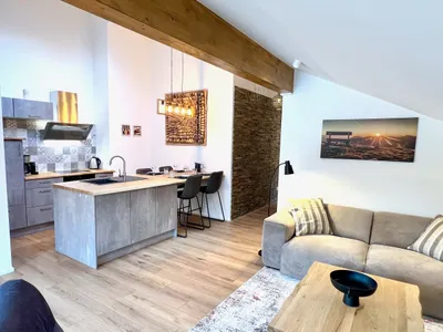 Küche Ferienwohnung alpen living