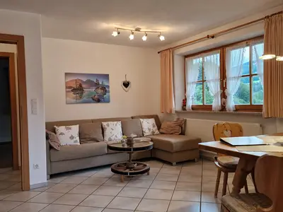 Wohnzimmer Fewo Edelweiß