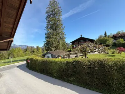 Blick aus dem Wohnzimmer
