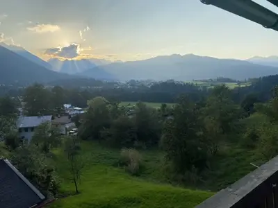 Aussicht vom Balkon