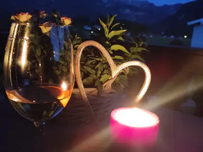 Ausicht vom Balkon
